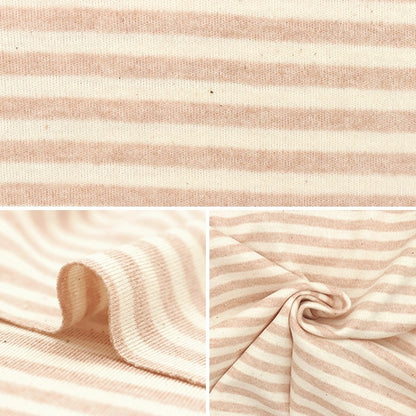 [From quantity 5] Fabric "Organic cotton smooth border pattern R-0529-SB1"