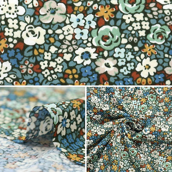 [From quantity 5] Fabric "Liberty Liberty Print 60/2 Tenjiku Emaruze 3632010T-WK" Liberty Japan