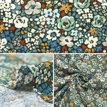 [From quantity 5] Fabric "Liberty Liberty Print 60/2 Tenjiku Emaruze 3632010T-WK" Liberty Japan