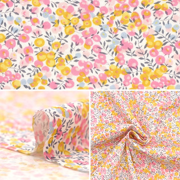 [From quantity 5] Fabric "Liberty Liberty Print 60/2 Tenjiku Wiltshirebad 36300116-AK" Liberty Japan