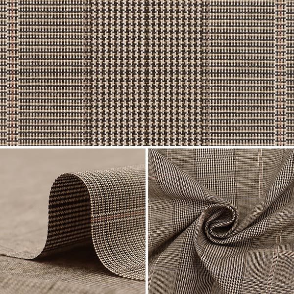 [From quantity 5] Fabric "TR Tartan Suprempty Brown Brown TRC8000-18"
