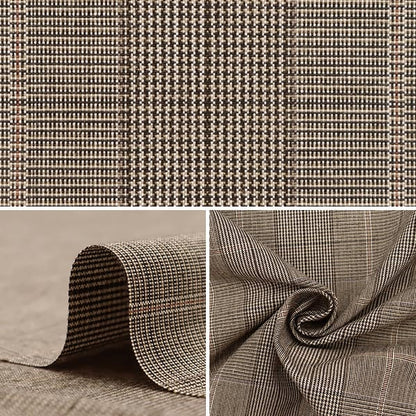 [From quantity 5] Fabric "TR Tartan Suprempty Brown Brown TRC8000-18"