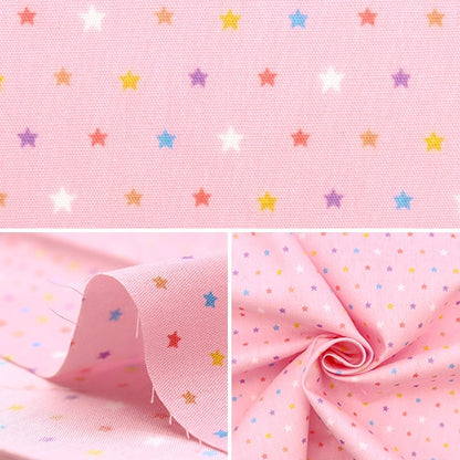 [From quantity 5] Fabric 『Poplin Homy Collection Star DH12989S-D]