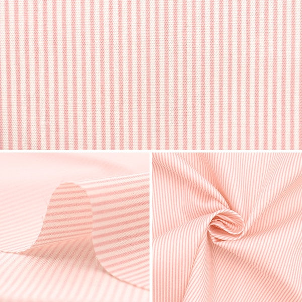 [From quantity 5] Fabric 『Poplin Homy Collection Stripe Pattern DH13196S-A]