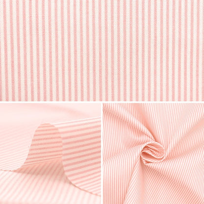 [From quantity 5] Fabric 『Poplin Homy Collection Stripe Pattern DH13196S-A]