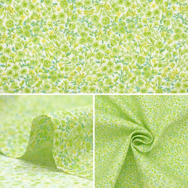 [From quantity 5] Fabric 『Poplin Home Collection Small Floral pattern DH10060S-C]