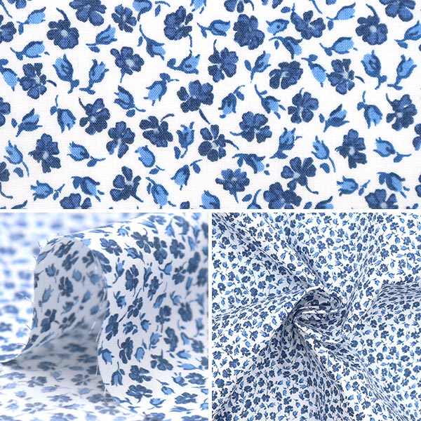 [From quantity 5] Fabric "Liberty Fabric Picadilly Poppin Kenzington Rose 1611102-AP" Liberty Japan