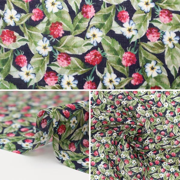 [From quantity 5] Fabric "Liberty Fabric LiyoselLawn Fifeberry DC30109-AS] Liberty Japan