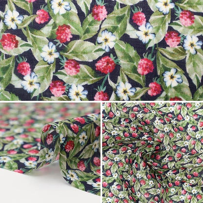 [From quantity 5] Fabric "Liberty Fabric LiyoselLawn Fifeberry DC30109-AS] Liberty Japan