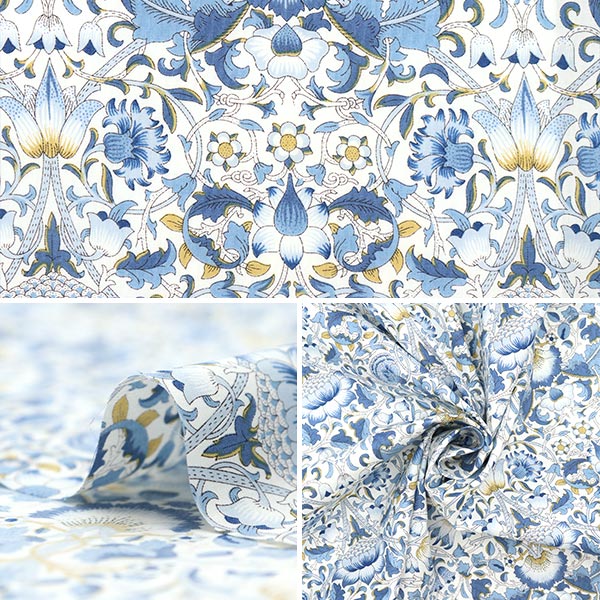[From quantity 5] Fabric "Liberty Fabric Tana lawnPrint Roden 3631031-ZE] Liberty Japan