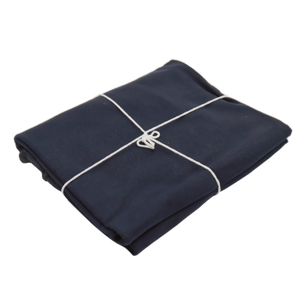Fabric "Cotton shirt knit thinning Cut Cloth Approximately 90cm x 1.8m navy C-KnitCol-5]