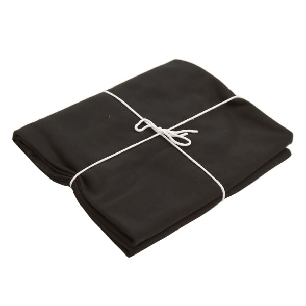 Fabric "Cotton shirt knit thinning Cut Cloth Approximately 90cm x 1.8m Black C-KnitCol-8]