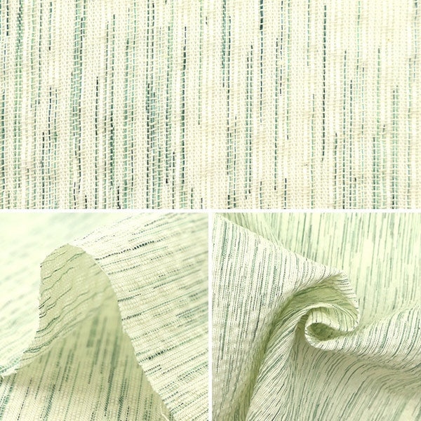 [From quantity 5] Fabric "Shijira weaving generation x green NOS-017-20"