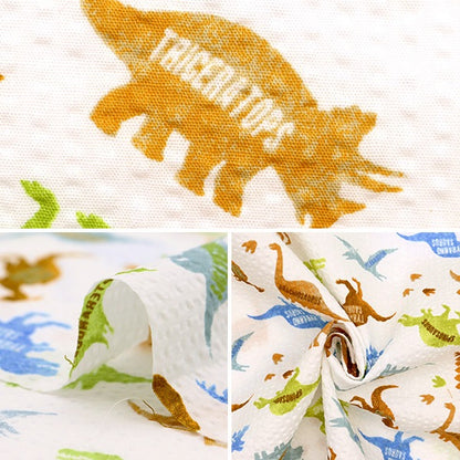 [来自数量5] 织物 “ Ripple Dinosaur White 38115-6A”