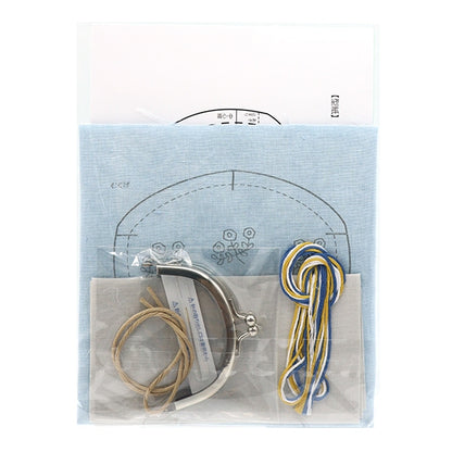 Embroidery kit "Totsuka Shushu Hoshi Akari's Embroidery Notebook 2 2 Gamaguchi Swelling 534 "
