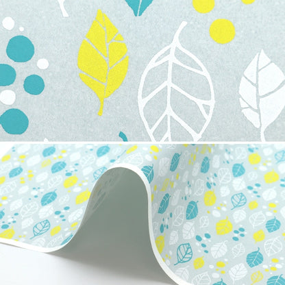 Washi "Machine Machigirou Zen Paper Nordic Pattern 8 Leaf Gray HOKUOU8"