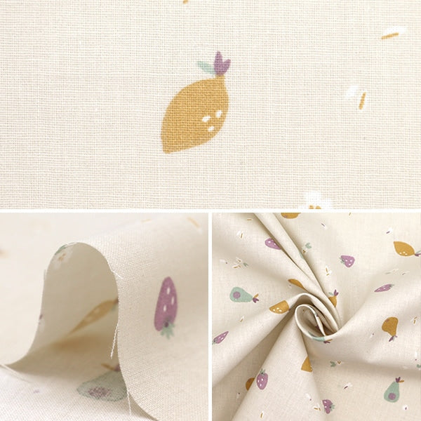 [From quantity 5] Fabric "DOMOTEX Cotton Print Today's Snack DOMO-CPT15"