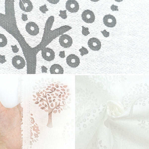 [From quantity 5] Fabric "Opal tree pattern RAM-OB-OB404"
