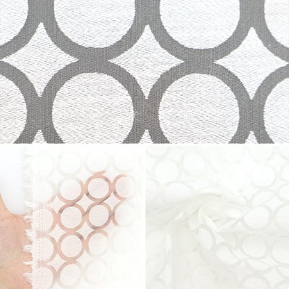[From quantity 5] Fabric "Opal Circle Pattern RAM-OB-C8"
