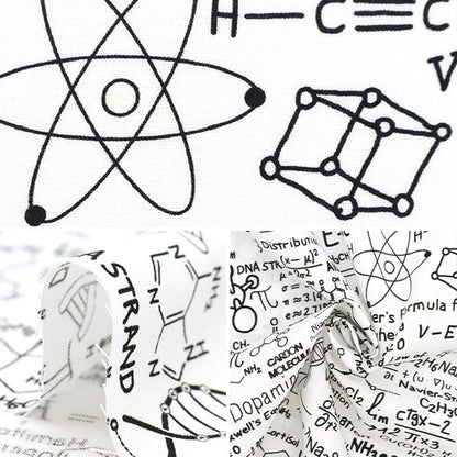 [From quantity 5] Fabric "USA Cotton Scientific Form Science-CD168"