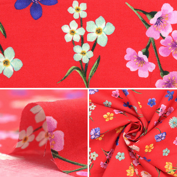[From quantity 5] Fabric "Liberty Fabric Tana lawn Florapremaevera 3633226-23AT] Liberty Japan