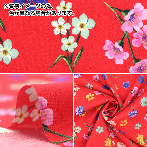 [From quantity 5] Fabric "Liberty Fabric Tana lawn Florapremaevera 3633226-23ct] Liberty Japan