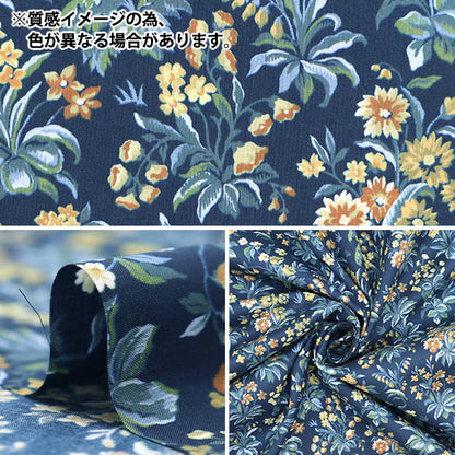 [From quantity 5] Fabric "Liberty Fabric Tana lawn Floral Fabble 1223206-P23A] Liberty Japan