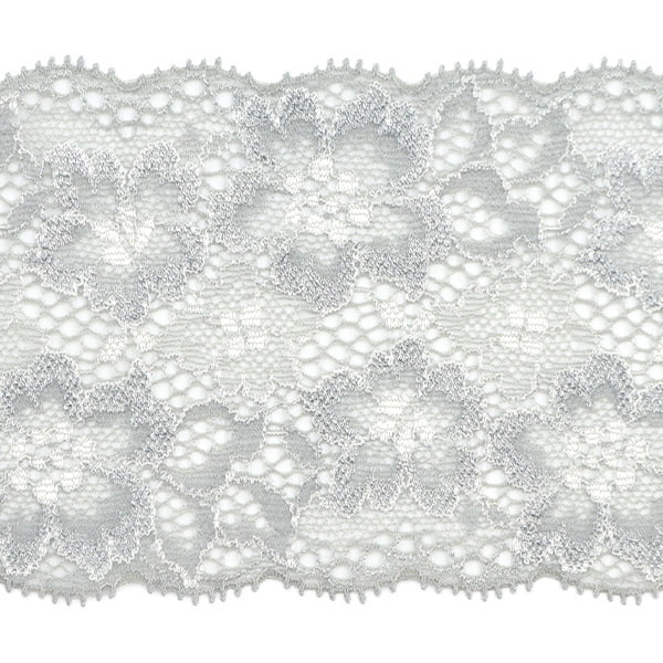 [From quantity 5] RaceRibbonTape "Stretch lace 2023 width about 75mm gray 272279R"
