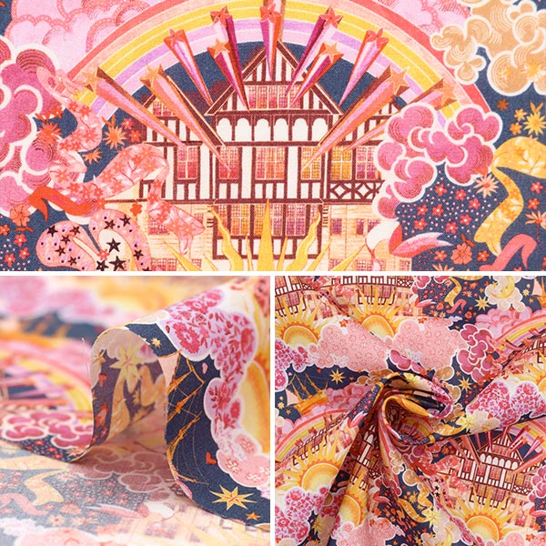 [From quantity 5] Fabric "Liberty Fabric Tana lawn Chudad Dream 3636842-AU " Liberty Japan