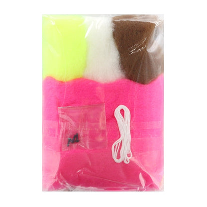 Needle feltingKit "Neon Color Animals Pink Cat H441-622" Hamanaka
