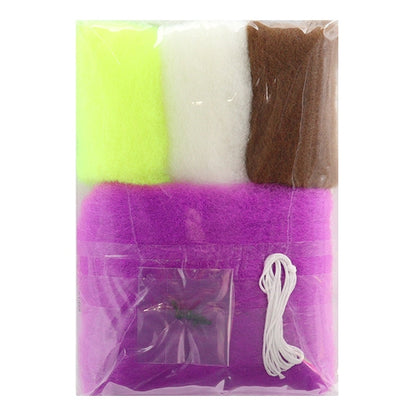 Needle feltingKit "Neon Color Animals Purple Cat H441-623" Hamanaka