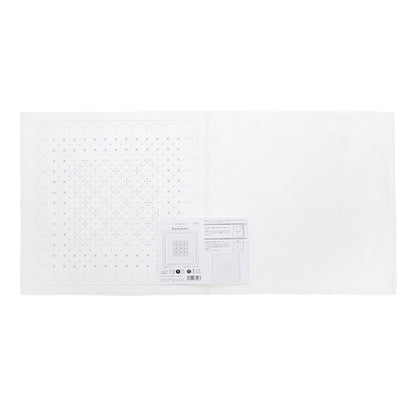 Embroidery Fabric "Hanabin cloth Pack Kinmokusei White H-1114" Olympus
