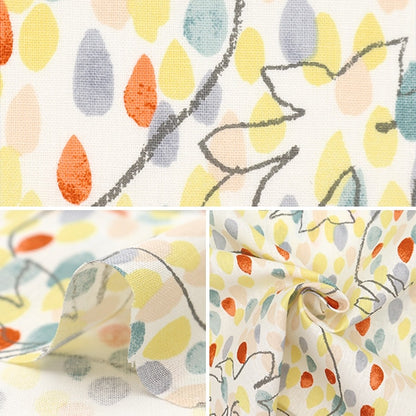 [From quantity 5] Fabric "Cotton hemp canvas Isso Ekko Shizukui Squido EC10540S-A"
