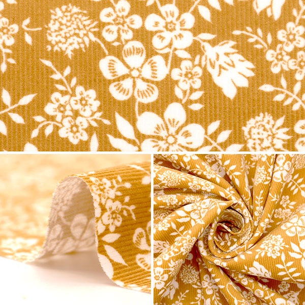 [From quantity 5] Fabric "Liberty Fabric CorduroyPrint Edinam Shadu 3633246-23A] Liberty Japan