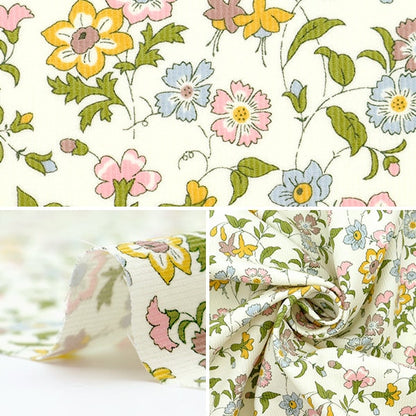 [From quantity 5] Fabric "Liberty Fabric CorduroyPrint Isha 1223207L146PB] Liberty Japan