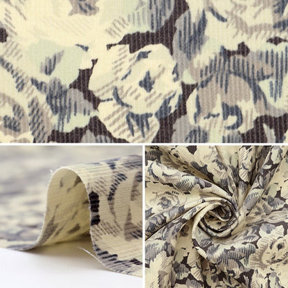 [From quantity 5] Fabric "Liberty Fabric CorduroyPrint Roman Rose 1223212-P23A] Liberty Japan