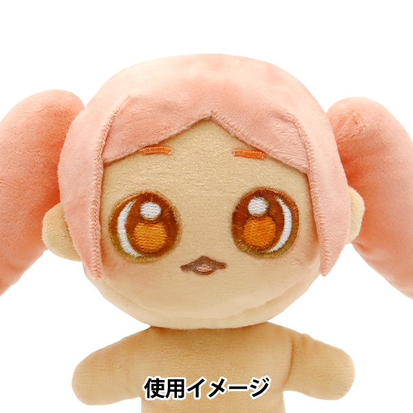 ワッペン 『ぬいにょんワッペン フェイスメイク Mサイズ YZNW-06』