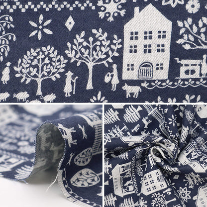 [From quantity 5] Fabric "Liberty Fabric Airy Cott Lou Shizes Farm 3639173J23A" Liberty Japan