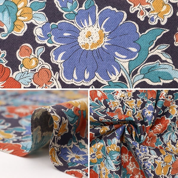 [From quantity 5] Fabric "Liberty Fabric Airy Cott Claire Rich 3633103LJ23P" Liberty Japan