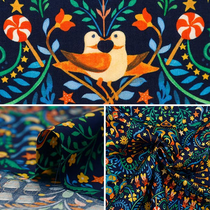 [From quantity 5] Fabric "Liberty Fabric Tana lawn Liberty Christmas Twelve Days of Christmas 36368404-at] Liberty Japan