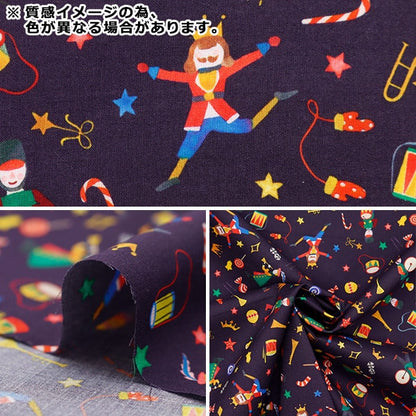 [From quantity 5] Fabric "Liberty Fabric Tana lawn Liberty Christmas Tumbling Toys 36368405-BT] Liberty Japan