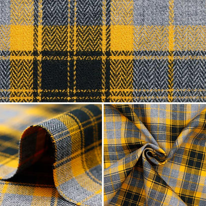 [From quantity 5] Fabric "Heribone Check 95044-2 No. CHECK-AW27"