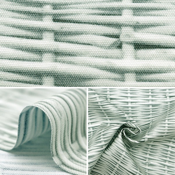 [From quantity 5] Fabric 『Oxford Basket pattern light gray OXSBA-LGR "