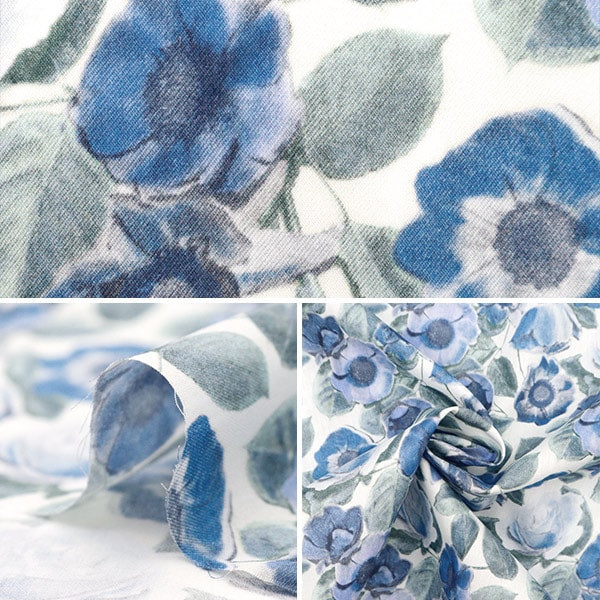 [From quantity 5] Fabric "Liberty Fabric Tana lawn Heidi Rose 3634125-24AU] Liberty Japan