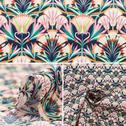 [From quantity 5] Fabric "Liberty Fabric Tana lawn Rotus Love 3634142-24AU] Liberty Japan