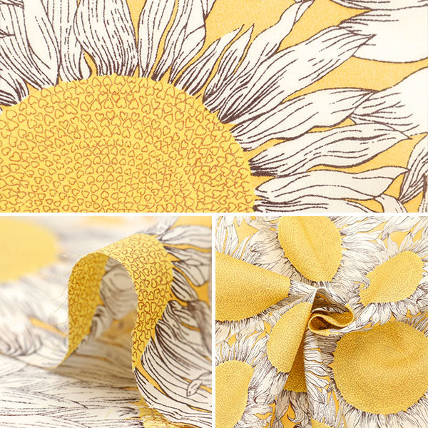 [From quantity 5] Fabric "Liberty Fabric Tana lawn Hello Sunshine 3634144-24AU] Liberty Japan