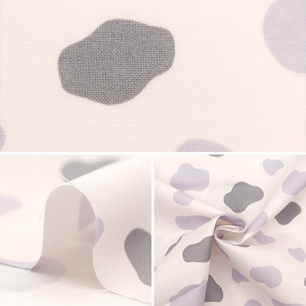 [From quantity 5] Fabric 『Sheeting Milk Latte Mou Ivory MLJS-08A]