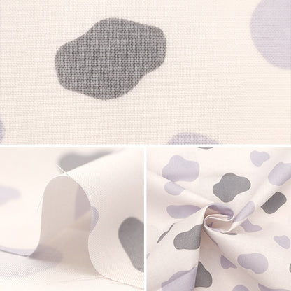[From quantity 5] Fabric 『Sheeting Milk Latte Mou Ivory MLJS-08A]