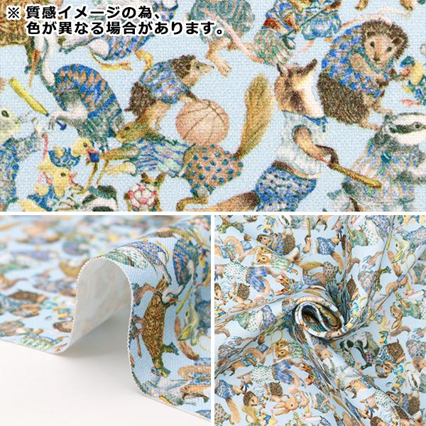 [From quantity 5] Fabric "Liberty Fabric No. 11 Canvas Harabaloo 3631121-21A" Liberty Japan