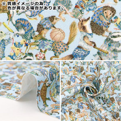 [From quantity 5] Fabric "Liberty Fabric No. 11 Canvas Harabaloo 3631121-21A" Liberty Japan